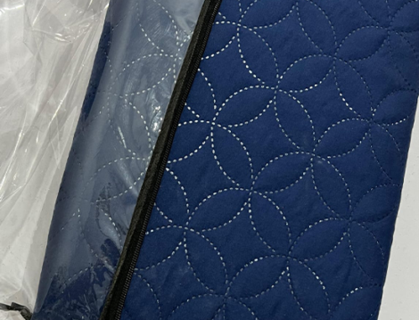 Quilted Waterproof Mattress Fitted Covers – King Size – Blue