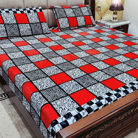 Fleece bedsheets 3p 2
